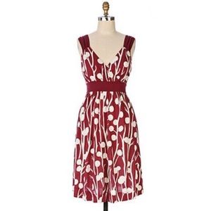 Anthro Cloudberries Ric Rac Dress